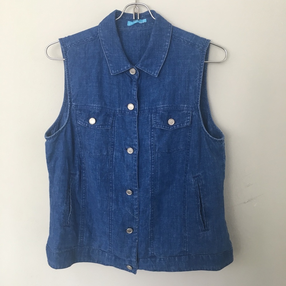 J. McLaughlin Denim Vest